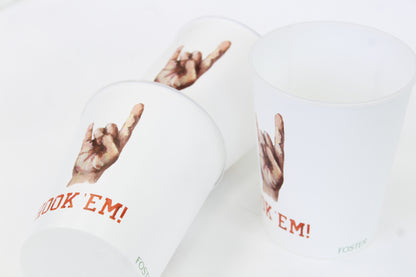 UT Austin Hook Em Cup Set