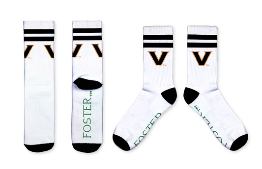 Vanderbilt Collegiate Retro Crew Socks