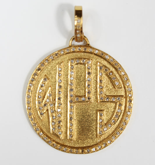 University of Arkansas WPS Diamond Pendant