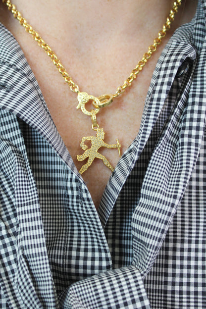 Wake Forest Demon Deacon Diamond Pendant