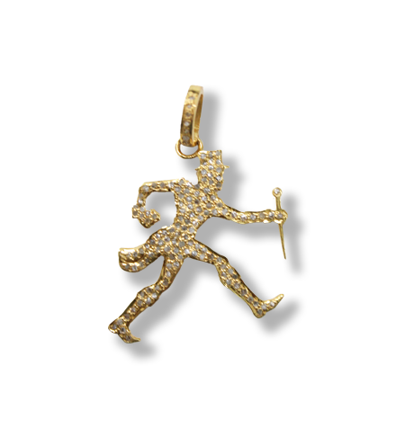 Wake Forest Demon Deacon Diamond Pendant