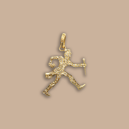 Wake Forest Demon Deacon Diamond Pendant