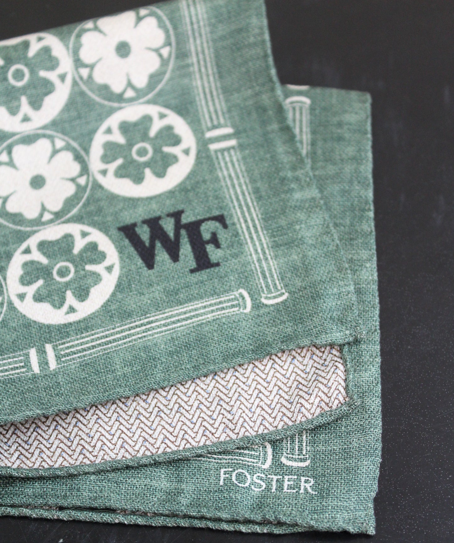 Wake Forest Demon Deacons Men's Silk Pocket Square