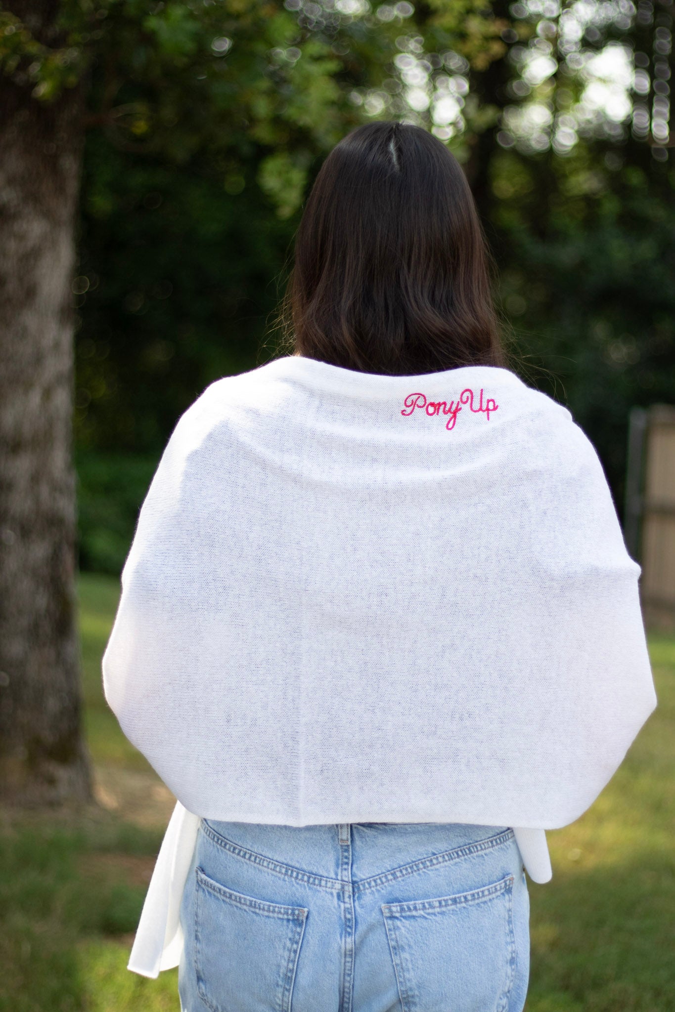 SMU Collegiate Cashmere Scarf by FOSTER