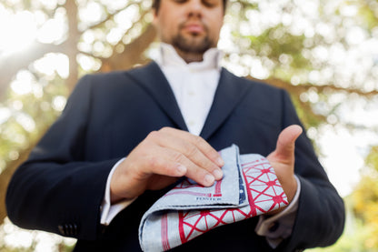 SMU Men's Silk Pocket Square
