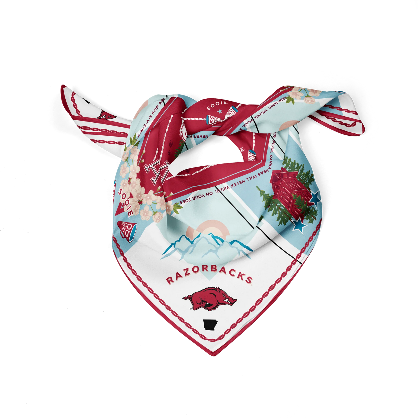 Arkansas Razorbacks Saturday Scarf