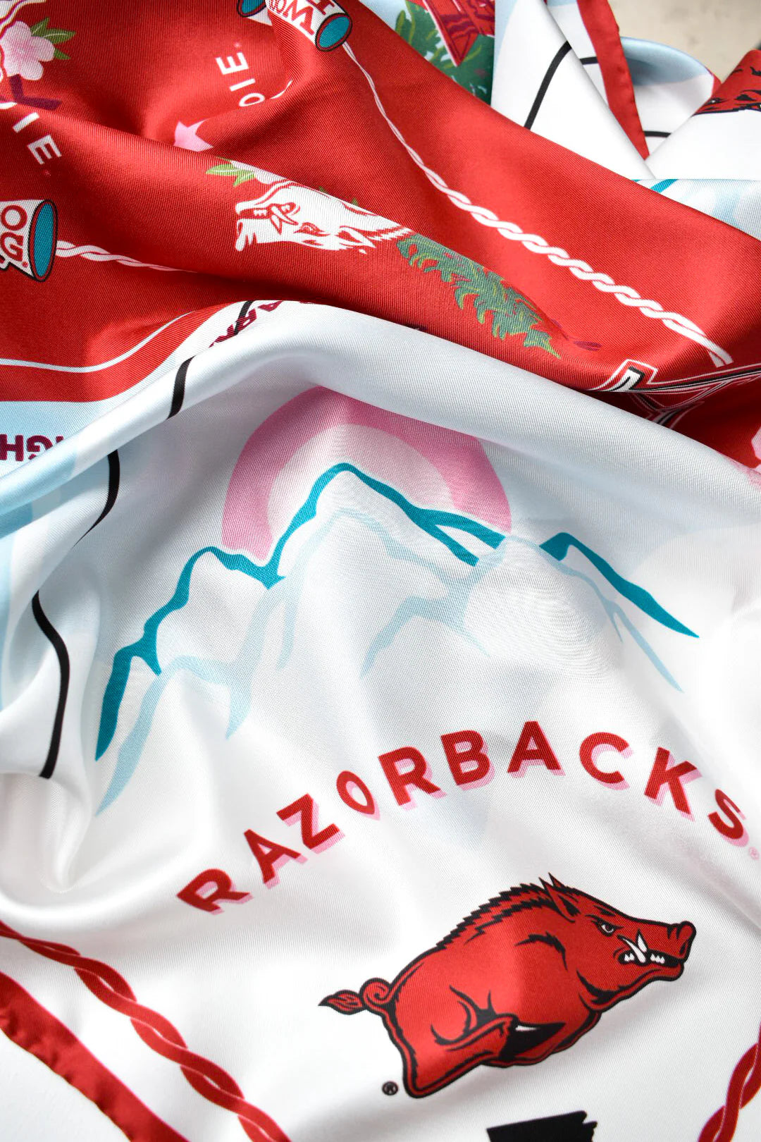 Arkansas Razorbacks Saturday Scarf