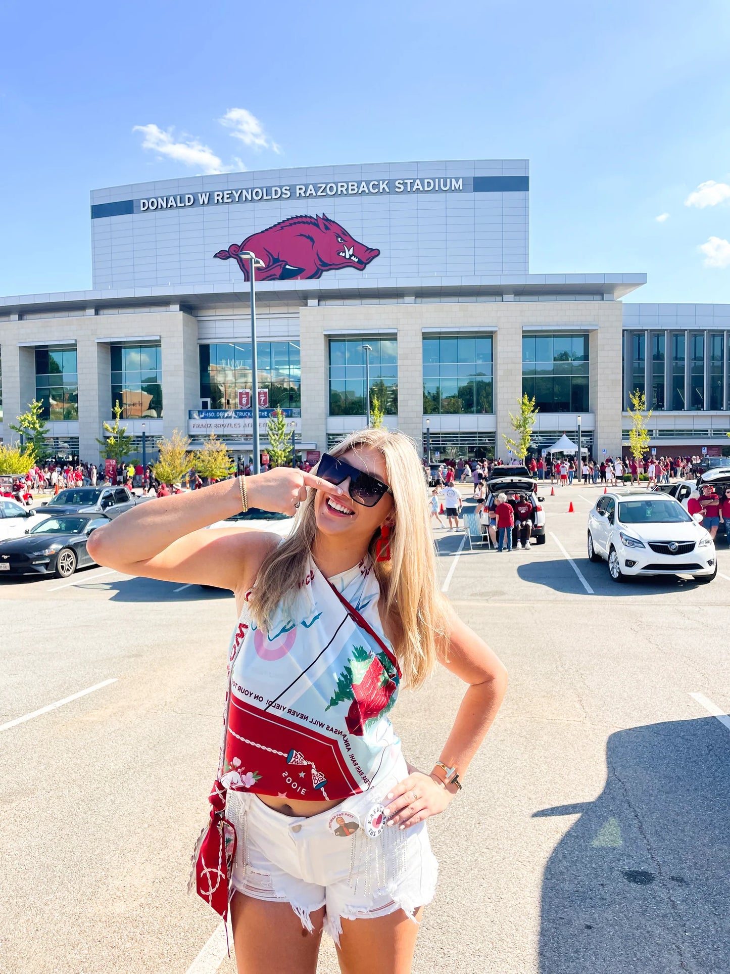 Arkansas Razorbacks Saturday Scarf