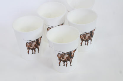 Longhorn Reusable Cup Set