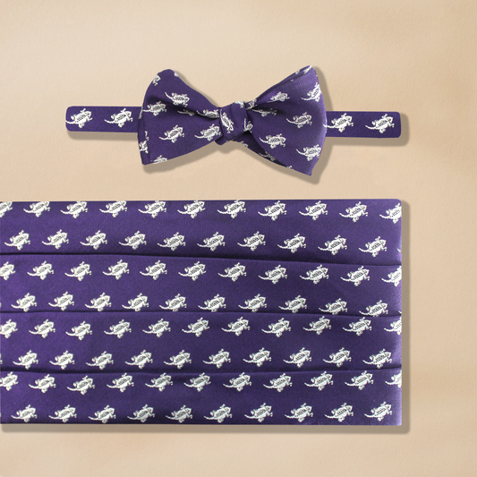 TCU Horned Frogs Silk Cummerbund Set